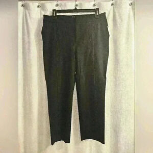 Eloquii 9-to-5 Black Stretch Slim Leg Pants Size 18R